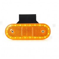 Yellow side position lamp LED 12-24V Fliegel, w